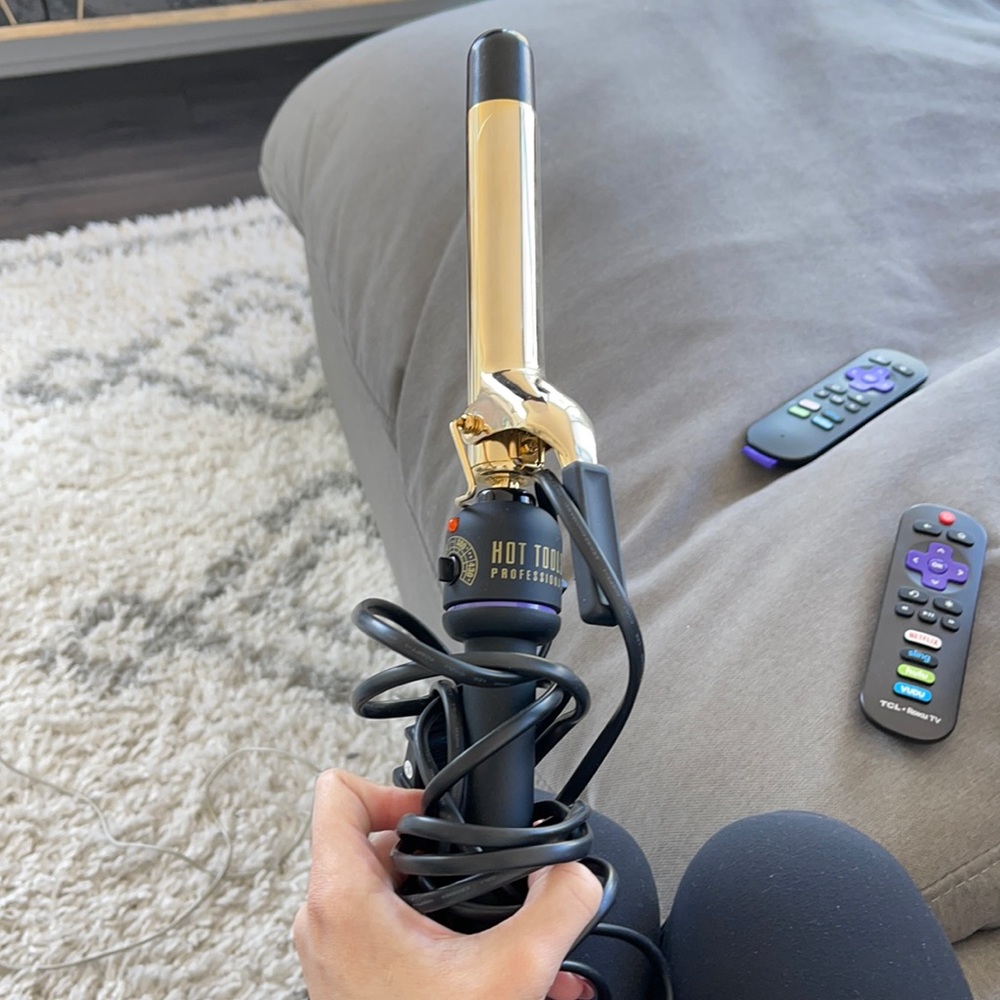 Hot tools 1 inch curling iron